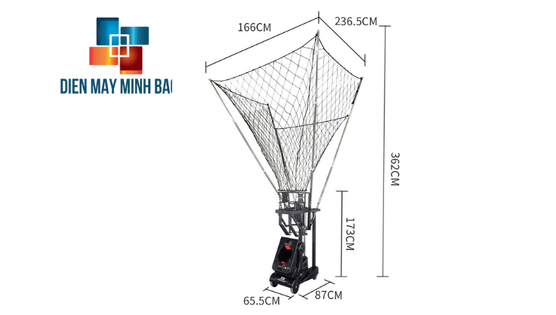 MÁY BẮN BÓNG RỔ TỰ ĐỘNG K2101